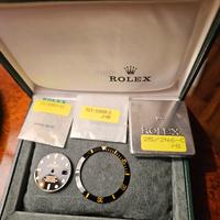 ROLEX Submariner, quadrante e lunetta.