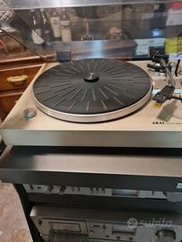 Stereo Akai anni 80 con mobile