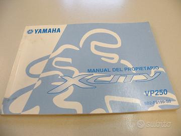 Uso e manutenzione scooter Yamaha