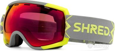 maschera sci snowboard shred rarify bigshow yellow