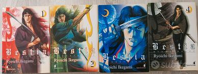 BESTIA - Serie Completa 4 volumi - Ryoichi Ikegami
