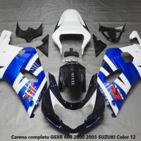 Carena completa GSXR 600 2000 2003 SUZUKI Color 12