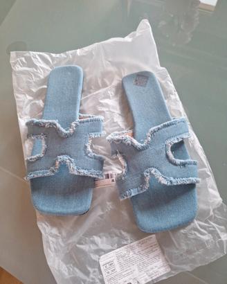 sandalo /ciabatta jeans nr 36 