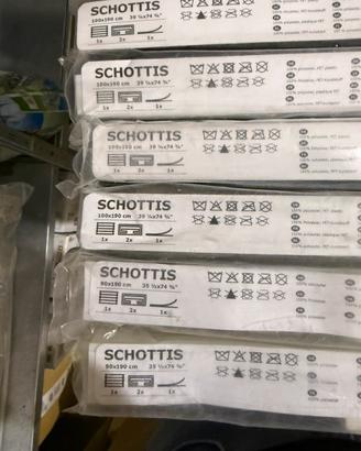 6 Tendine plisset IKEA SCHOTTIS ancora sigillate