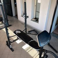 Panca piana multifunzione, palestra