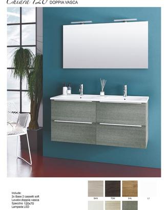 Mobile da bagno 120 d/lavabo - Arredo bagno