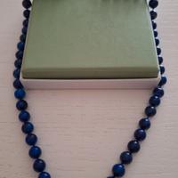 collana di perle e oro