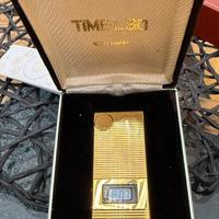 Vintage accendino TIME L80 Fisher Crown