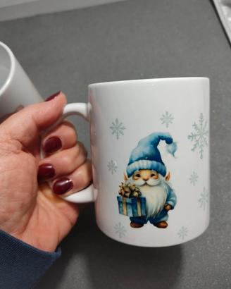 Tazza Natalizia realizzata con la sublimazione 
