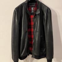 Giacca invernale in pelle