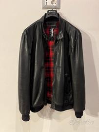 Giacca invernale in pelle