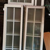 Infissi in alluminio usati ma ben conservati