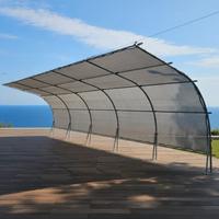 Telo Ombreggiante GRIGIO - Su Misura 90% Ombra