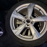 cerchi originali Audi 225 45 18 gommate estivo 