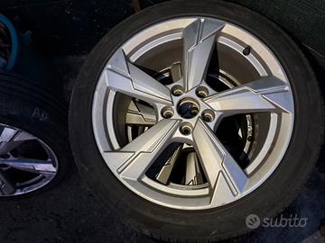 cerchi originali Audi 225 45 18 gommate estivo 