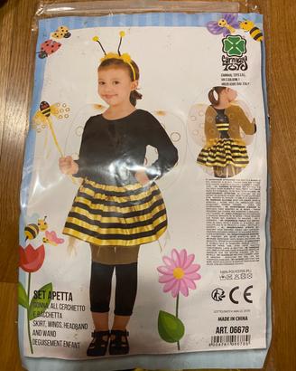Vestito di carnevale Ape 2 - 4 anni