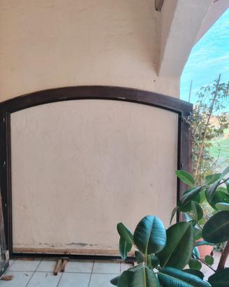 PORTAFINESTRA LEGNO MASSELLO 