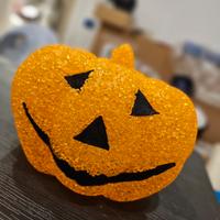 zucca di Halloween luminosa