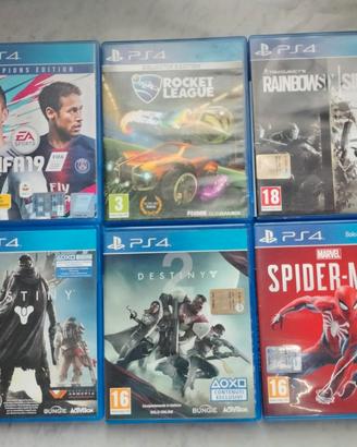 lotto giochi PlayStation 4
