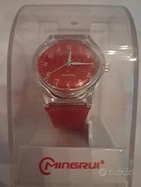 orologio da polso nuovo al al quarzo Mingrui