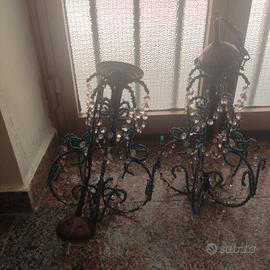 coppia di lampadari 