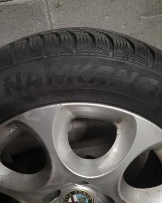 cerchi e gomme  invernali alfa romeo 159