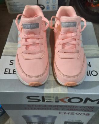 scarpe adidas rosa per ragazze n 34 come nuove