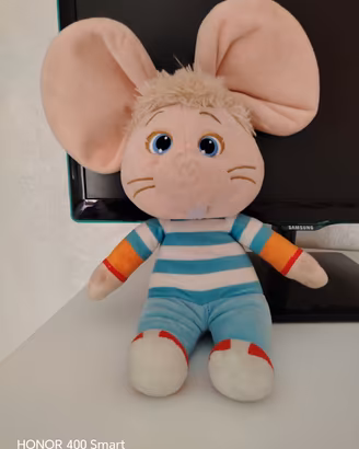 peluche Topo Gigio parlante 