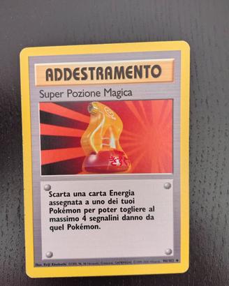 super pozione magic addestramento anni 90 carte po