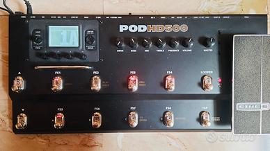 Pedaliera line 6 Pod hd 500