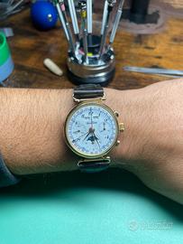 Luciern Rochat Cronografo Fasi Lunari Oro 18k