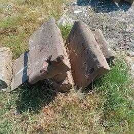 Scalini antichi pietra serena da villa 800