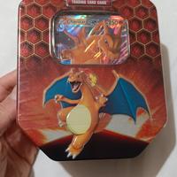 Tin Charizard GX Destino sfuggente eng sigillata