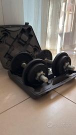 Corength Kit Manubri Regolabili 20kg con Valigetta