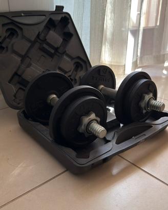 Corength Kit Manubri Regolabili 20kg con Valigetta