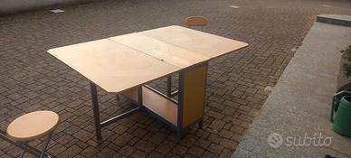 tavolino da campeggio  richiudibile