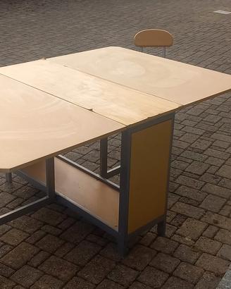 tavolino da campeggio  richiudibile