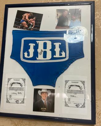 Autografo WWE - costume Wrestling JBL Bradshaw