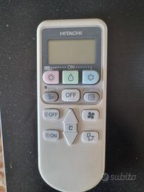 telecomando climatizzatore hitachi