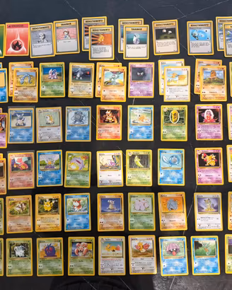 Lotto 81 carte Pokemon Vintage