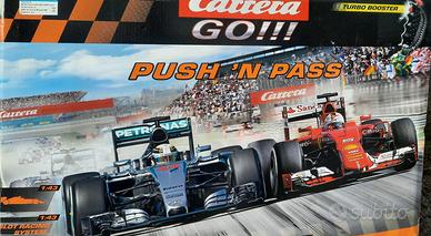 Pista Carrera Go PUSH 'N PASS TURBO BOOSTER 