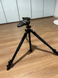 Cavalletto Manfrotto 190 xb+testa 324rc2