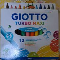 Pennarelli giotto  turbo maxi da 12