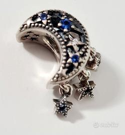Charm Pandora Luna e Stelle Pendenti