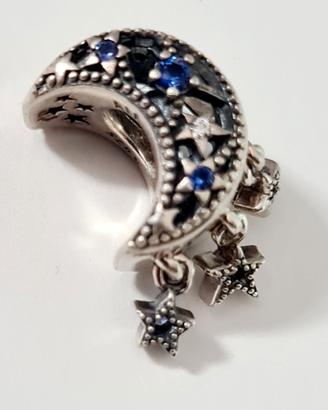 Charm Pandora Luna e Stelle Pendenti