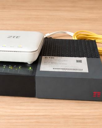 Modem TIM HUB + ONT ZTE Fibra