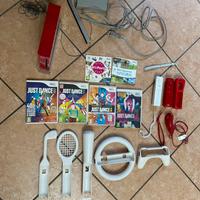 Wii con giochi e accessori