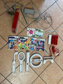 Wii con giochi e accessori