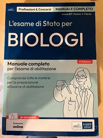 Manuale abilitazione esame di stato per BIOLOGI