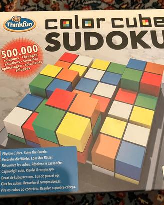 Giochi da tavolo Sudoku Color cube